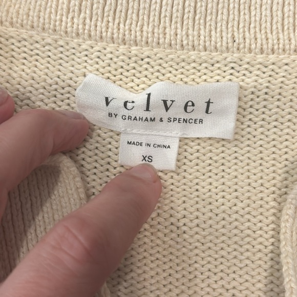 VELVET black stripe polo sweater - Picture 8 of 9